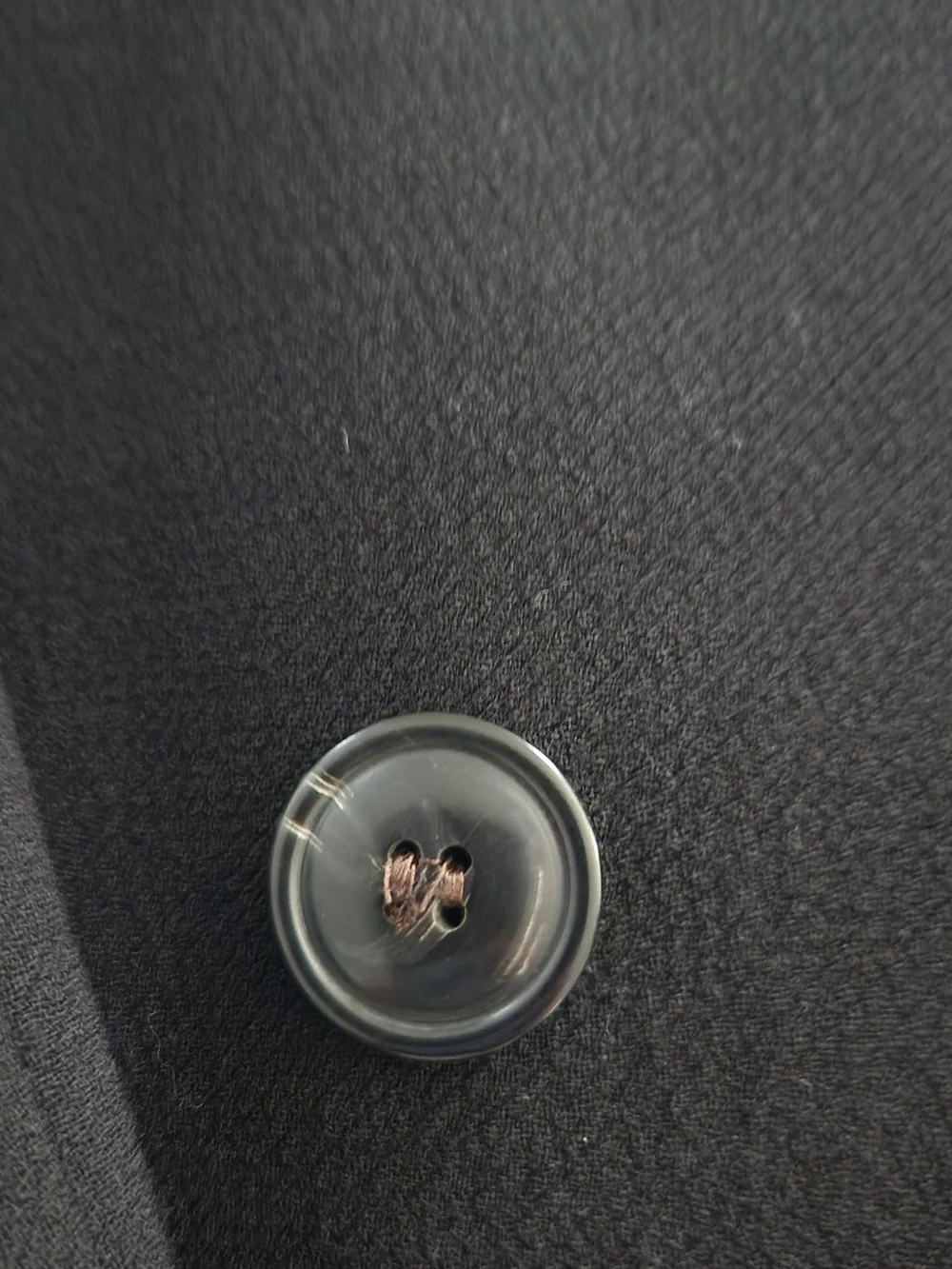 J. Crew Black Double-Breasted Wool Pea Coat - Picture 6 of 6